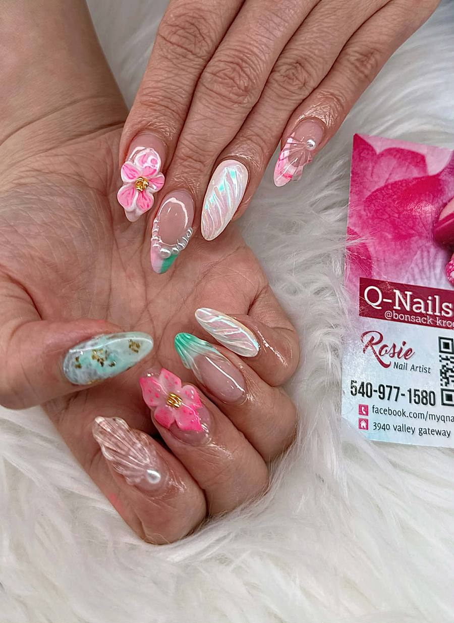 3D Cherry Blossoms